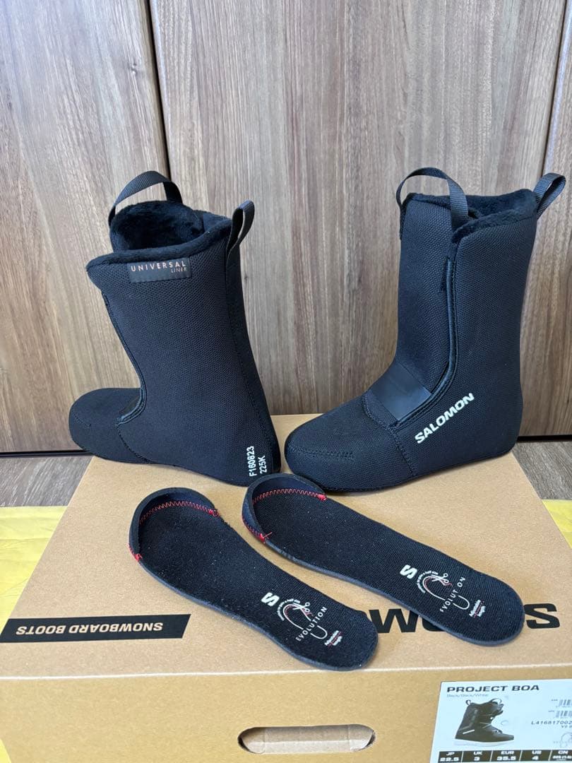 サロモン　キッズ　スノーボードブーツ　22.5cm