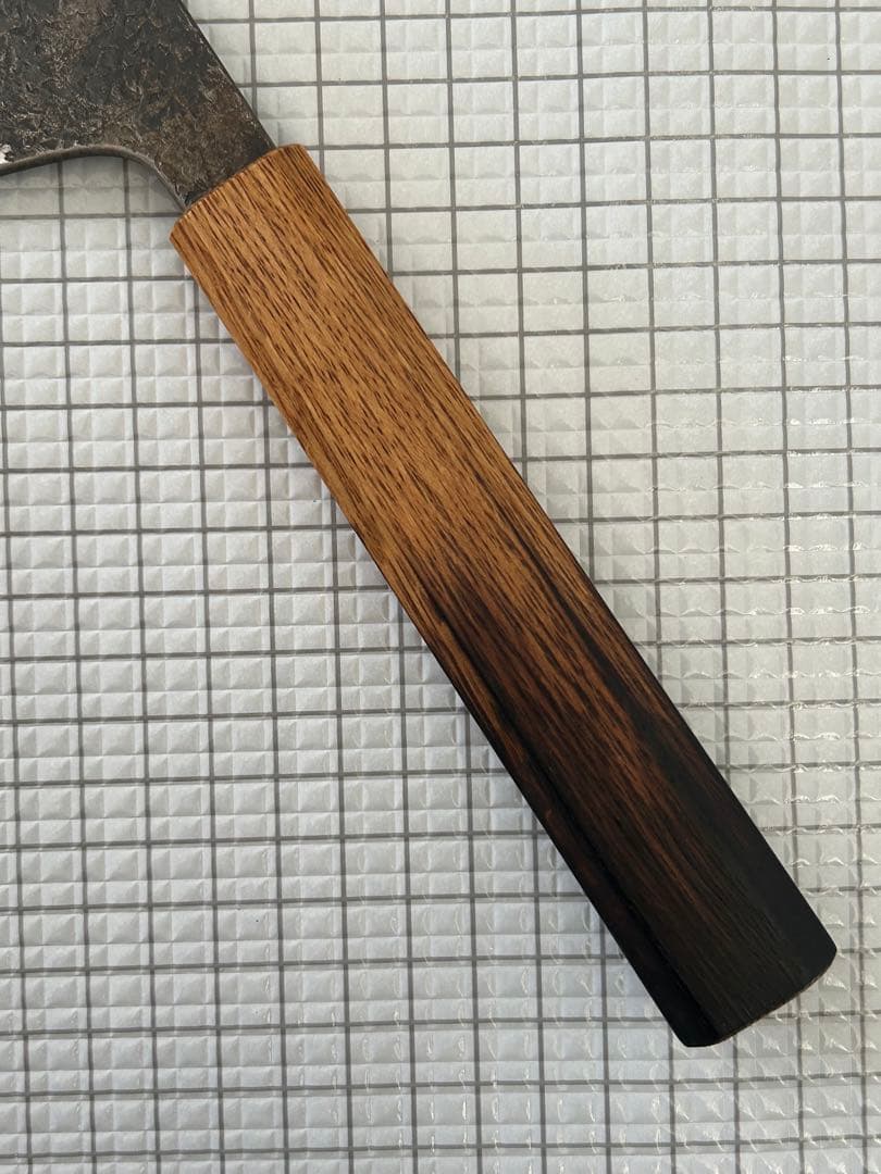 堺孝行 包丁 牛刀 牛刀包丁 焔 紅蓮 安来鋼青紙二号 八角柄 225mm ⑥