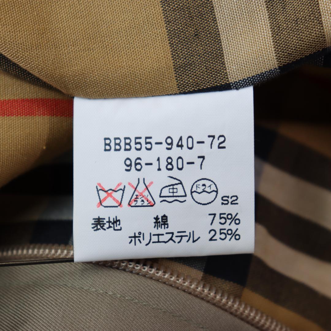 タグ付き✨バーバリーロンドン✨ライナー付　ステンカラーコート　ノバチェック１８０