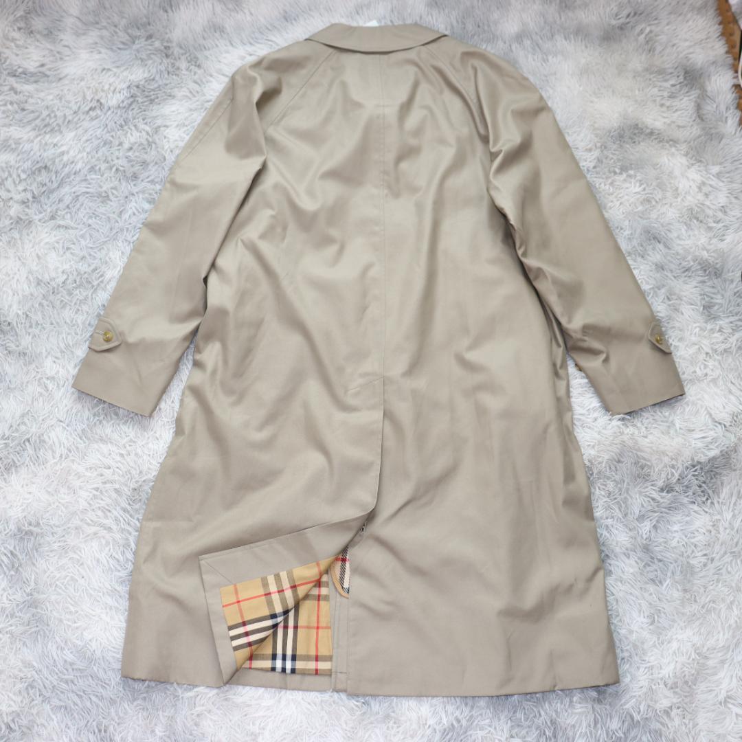 タグ付き✨バーバリーロンドン✨ライナー付　ステンカラーコート　ノバチェック１８０