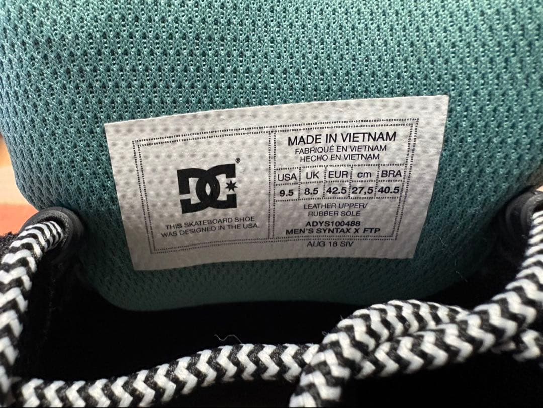 FTP ×DC SYNTAXスニーカー