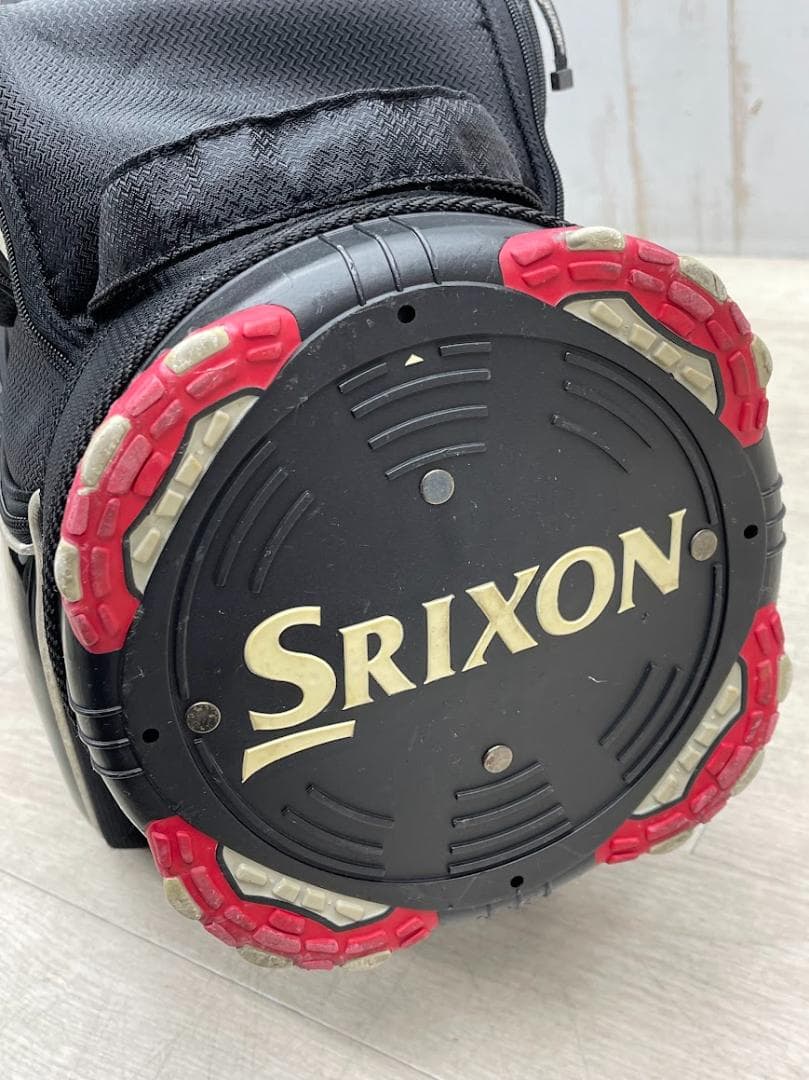 SRIXON キャディバッグ ゴルフバック 7分割 ブラック スリクソン