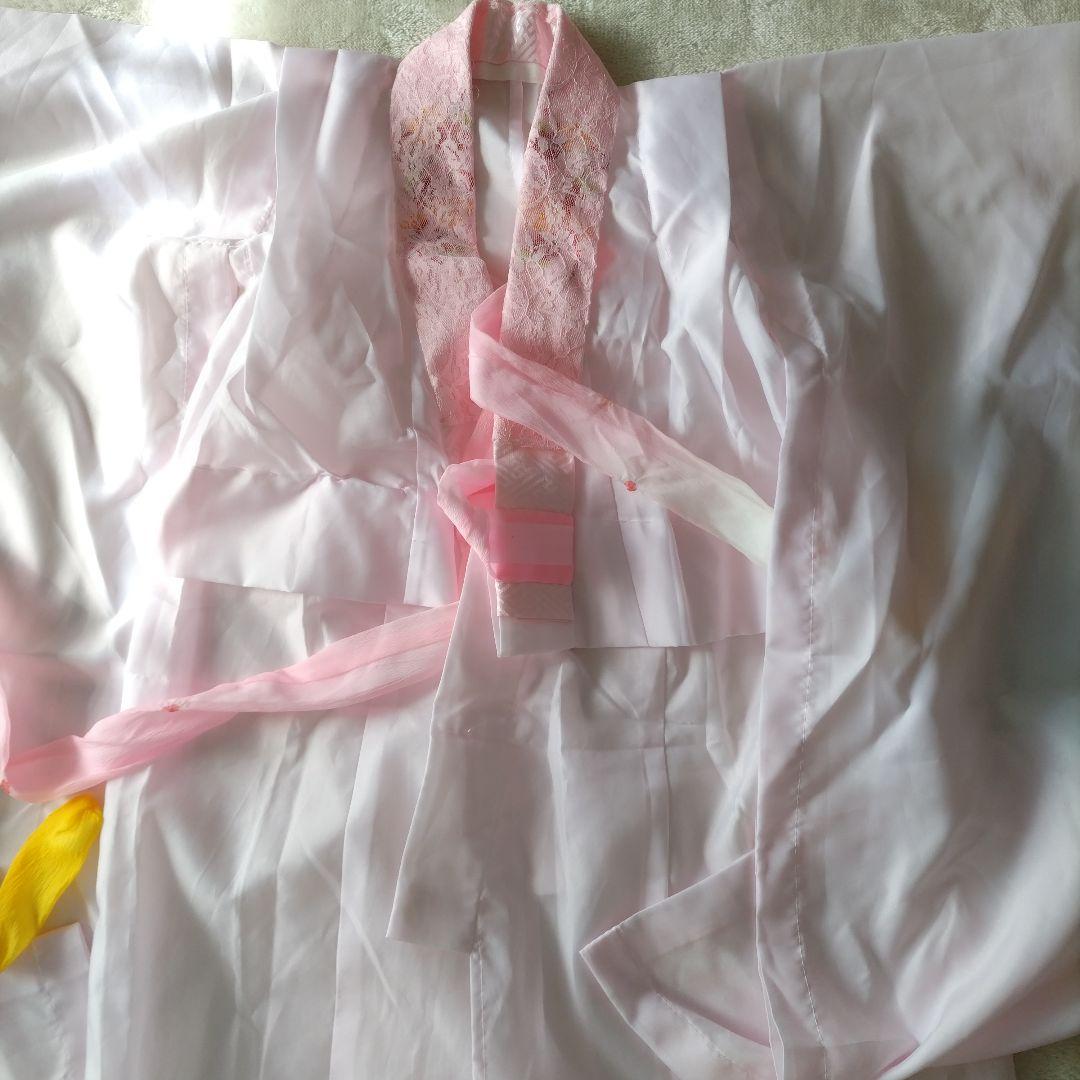 七五三 ・７才女の子　フルセット ・金ラメ入り花柄