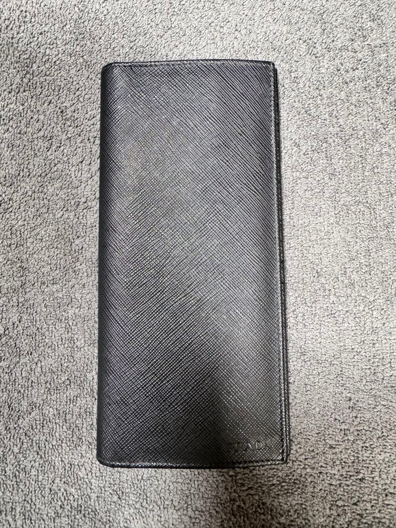 【えす】PRADA プラダ 長財布 サフィアーノレザー