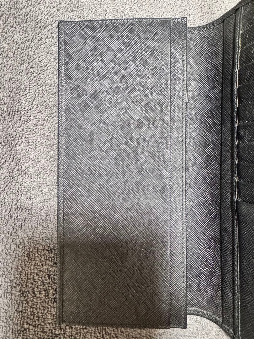 【えす】PRADA プラダ 長財布 サフィアーノレザー