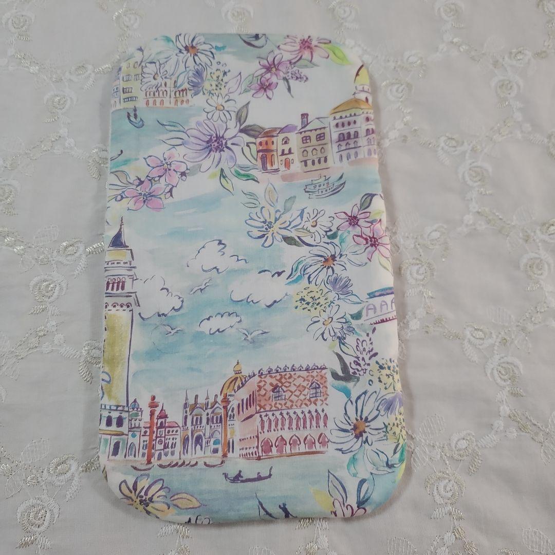 リバティfuwara6重ガーゼハンカチ◇ヴェネツィア◇21×12