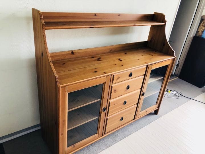 ★送料無料★レトロなリビング棚★