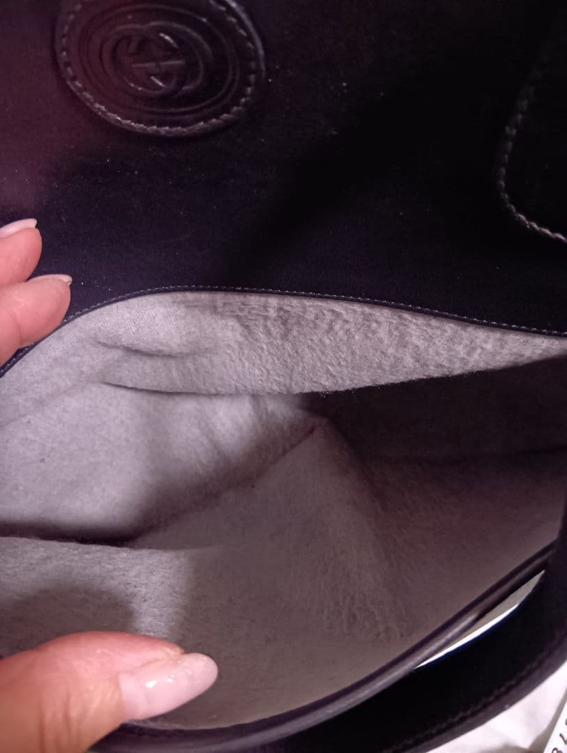 GUCCI マイクロGGトートバッグ