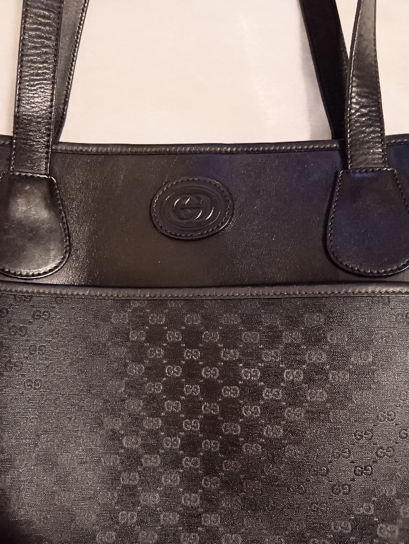 GUCCI マイクロGGトートバッグ