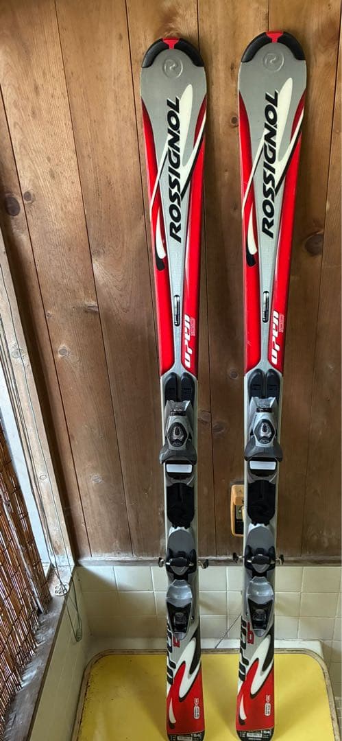 ROSSIGNOL スキー板 赤/銀