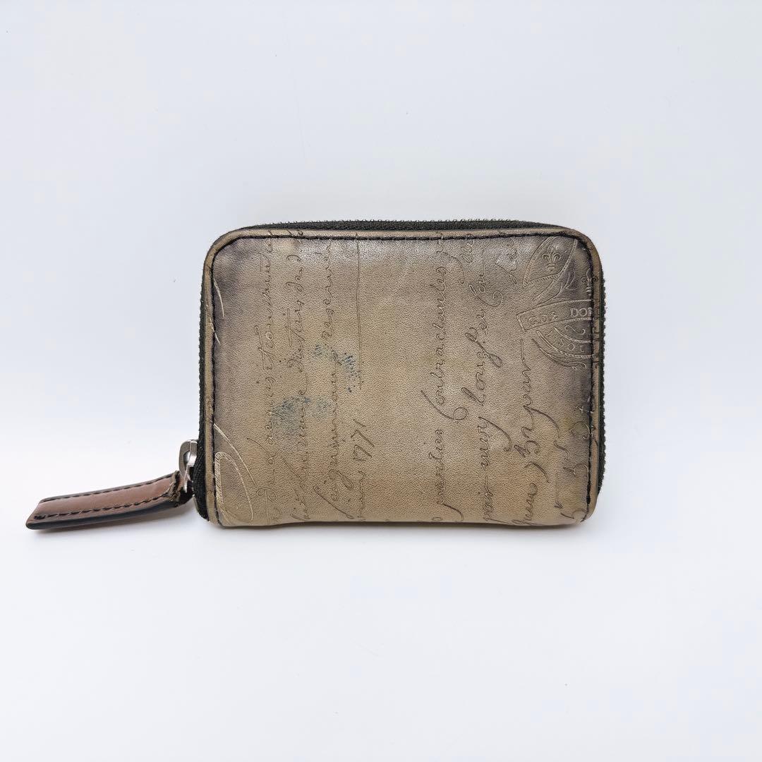 ベルルッティ カリグラフィ ワパ ケース ラウンドジップウォレット 美品