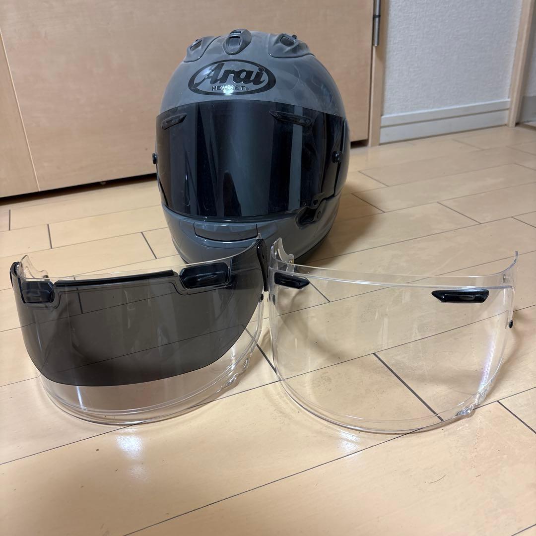 Arai RX-7 フルフェイスヘルメット グレー