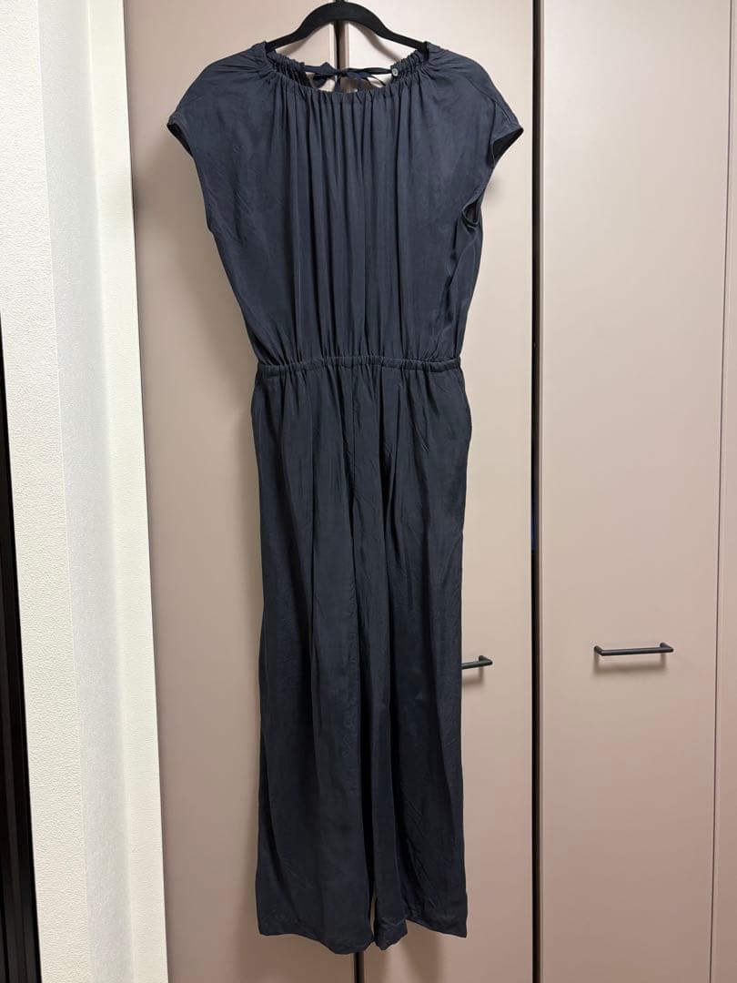 【明日まで限定価格】IENA キュプラギャザーネックオールインワン　2025夏