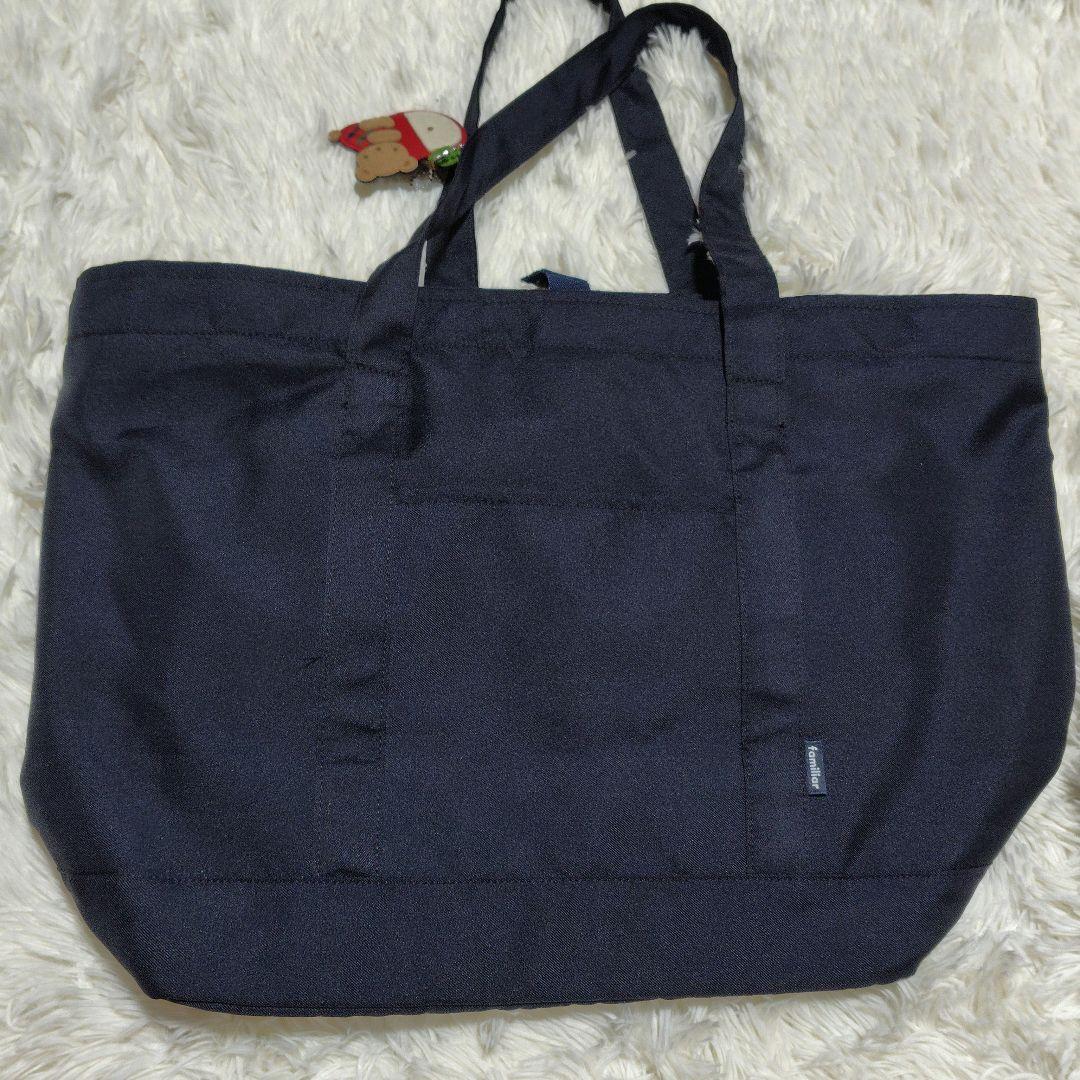 ファミリア　familiar　マザーズバッグ　赤チェック