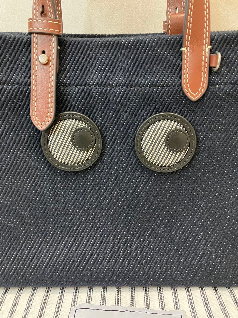 アニヤハインドマーチ 2WAYトート ハンドバッグ アイズ 【A416】