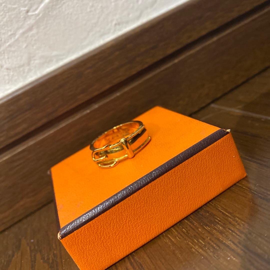 エルメス サンチュール ベルト モチーフ スカーフリング チャーム