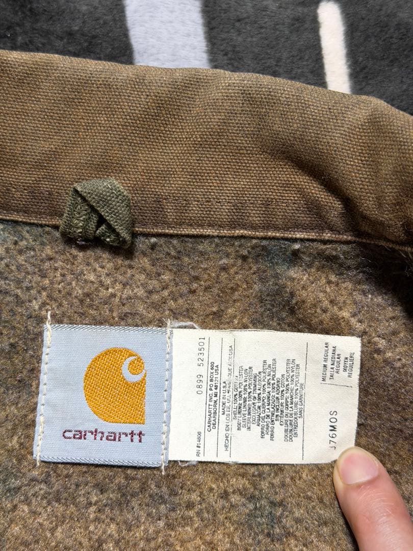 ‼️ 希少J76MOS Carhartt カーハート デトロイトジャケットUSA製