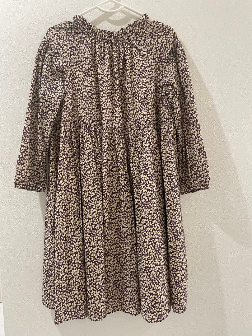 美品　ボンポワン　リバティワンピース　6a