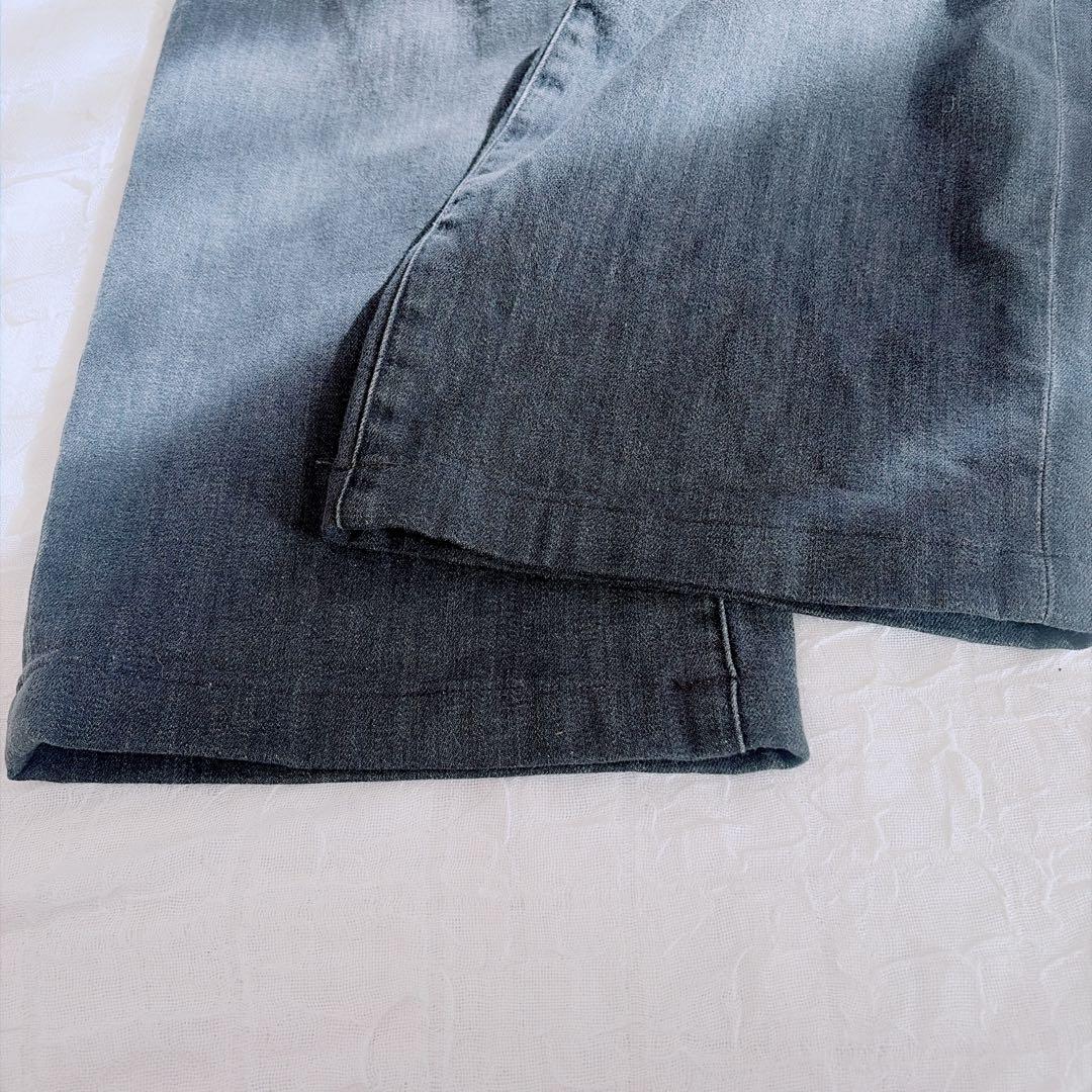 【23区デニム】美品✨2025 洗える ストレッチ ワイドパンツ 滝沢眞規子さん