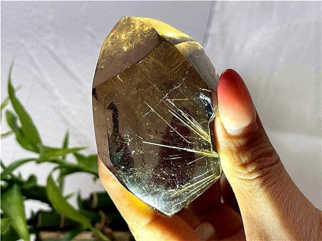 ★AAA級天然ゴールドルチルクォーツ原石YT7P3/292P08C