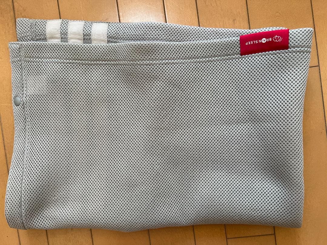 BARKIN SLEEP メッシュピロー 収納バッグ、メッシュカバー付き