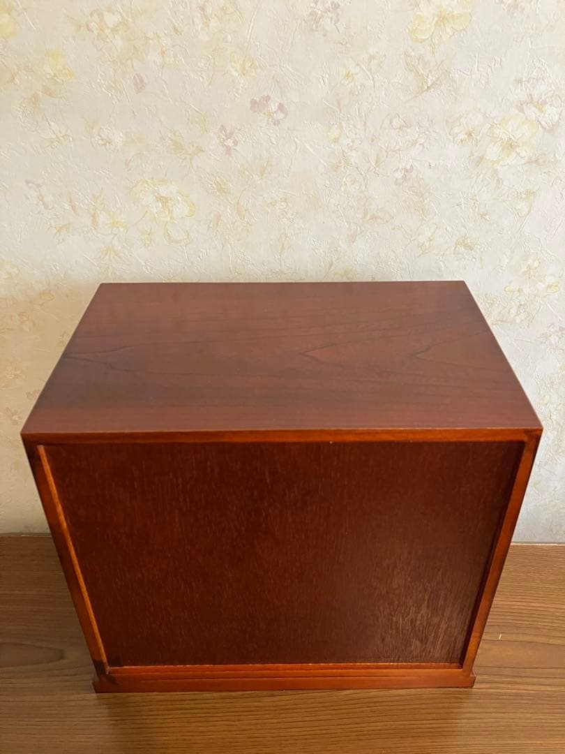 広葉 三段四ッ引　タンス　小物入れ　書類　和風　レトロ