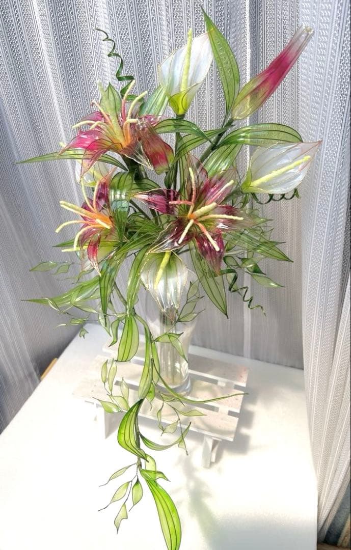 アメリカンフラワー　ディップフラワー　NO.176（2点セット）