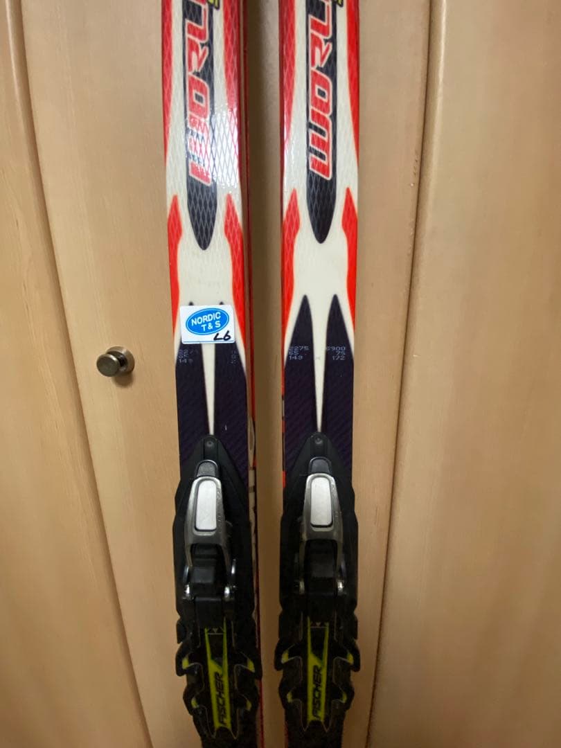 ① クロスカントリースキー atomicアトミックスケーティングスキー185cm