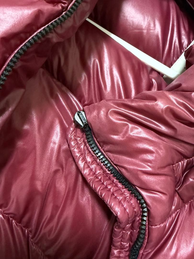 MONCLER ダウンジャケットバーガンディ