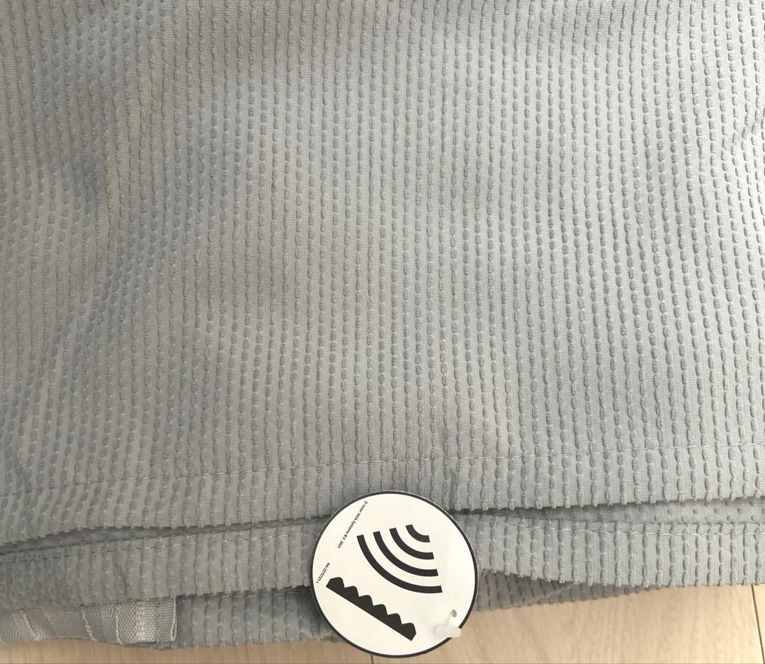 値下げ　IKEA吸音カーテン廃盤品　GUNNLAUGU グンラウグ グレー