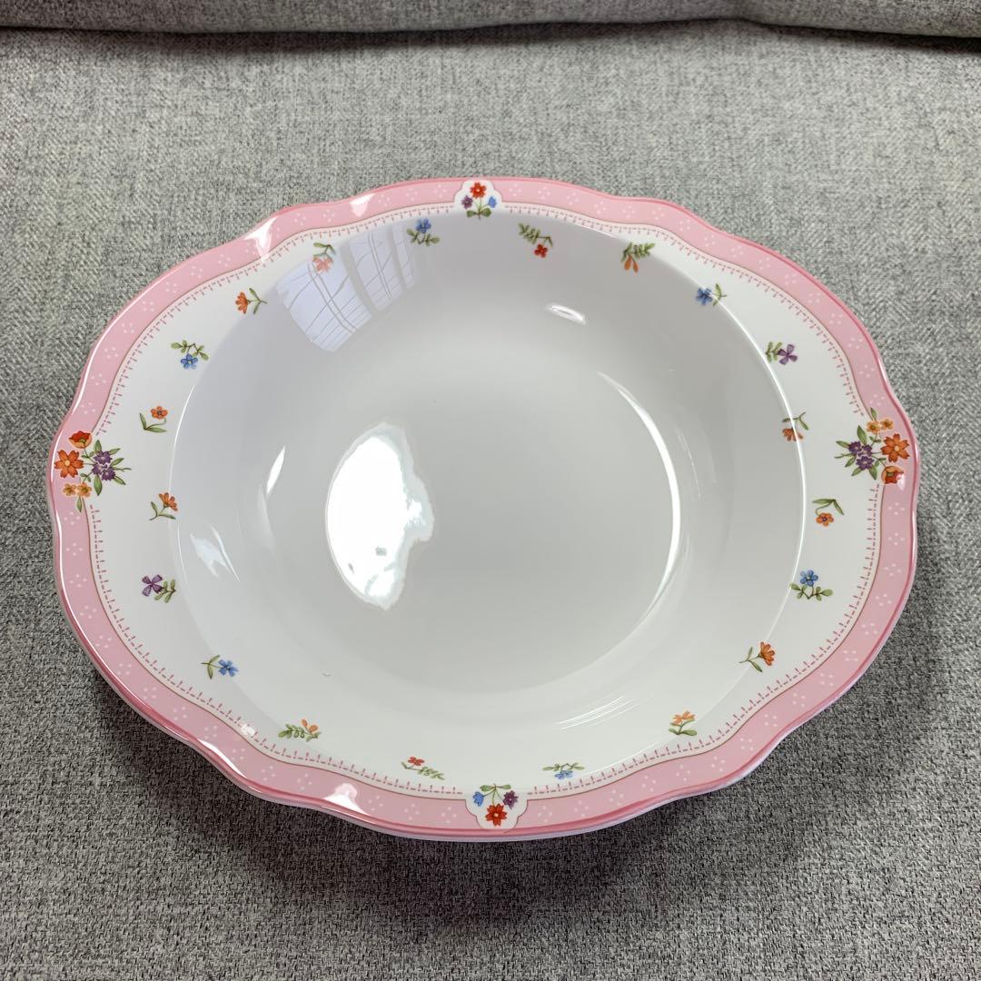 ノリタケ　トゥルーラブ　カレー皿　マグカップ　ピンク　ブルー　パスタ　シチュー