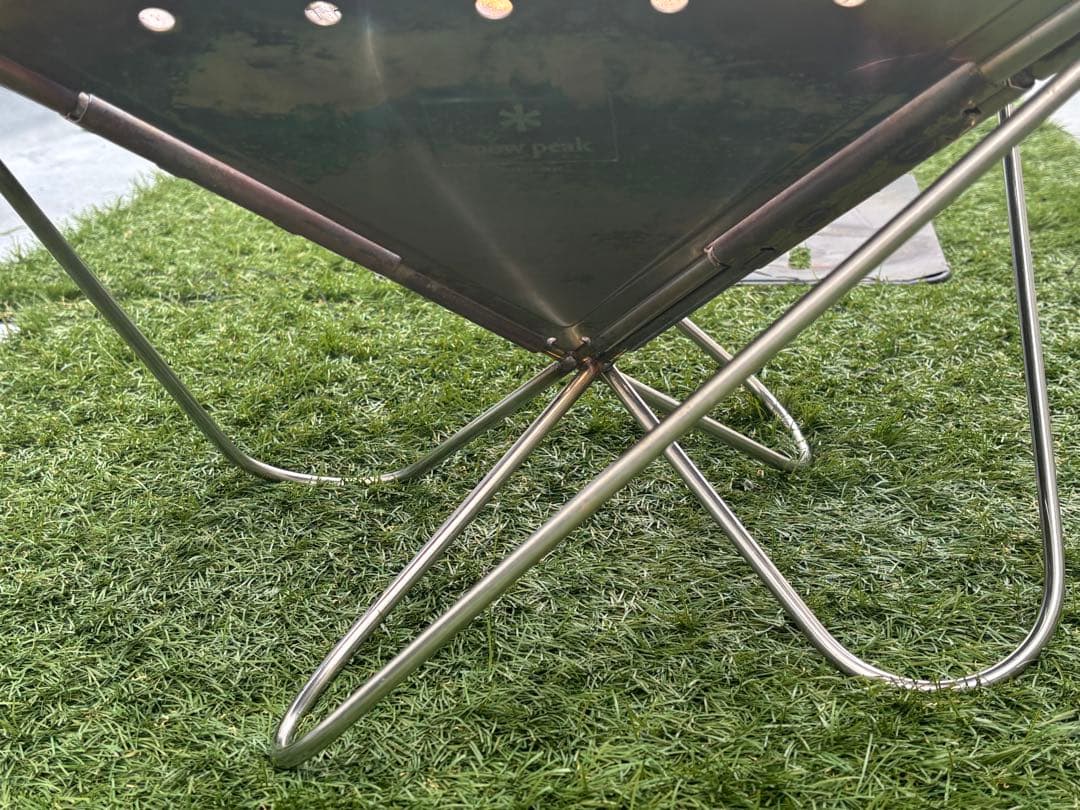 スノーピーク焚き火台L +収納ケース＋ベースプレート