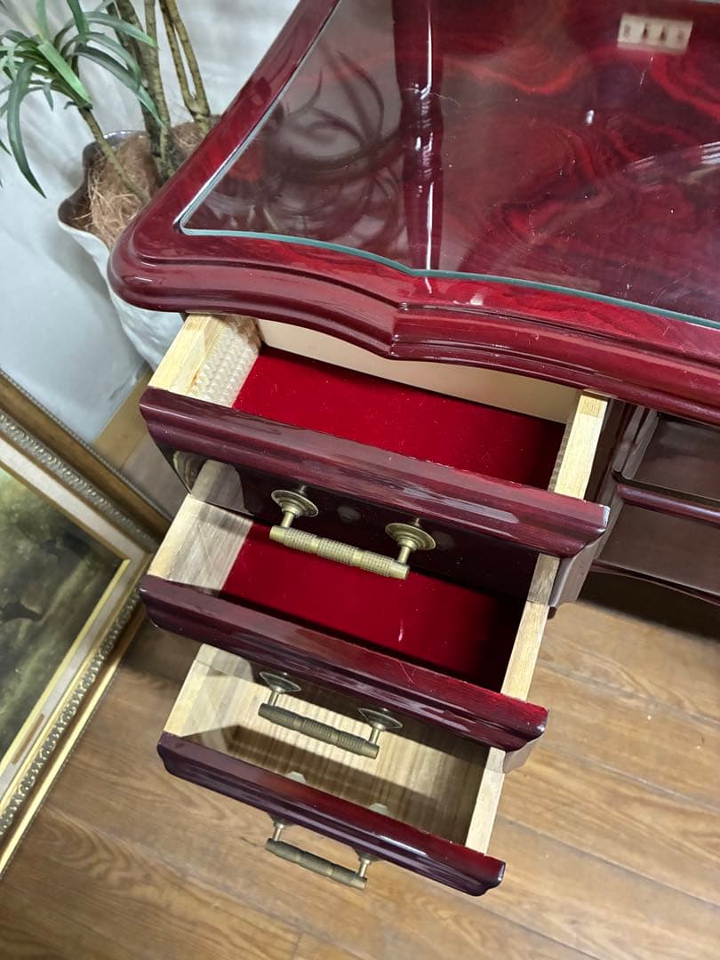 管461☆フランスミラー☆アンティーク☆ヨーロピアンスタイル☆ドレッサー