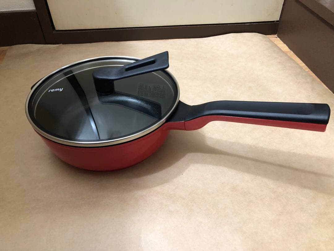 未使用　レミパンミニ レッド 20cm RHF401 小さな万能フライパン