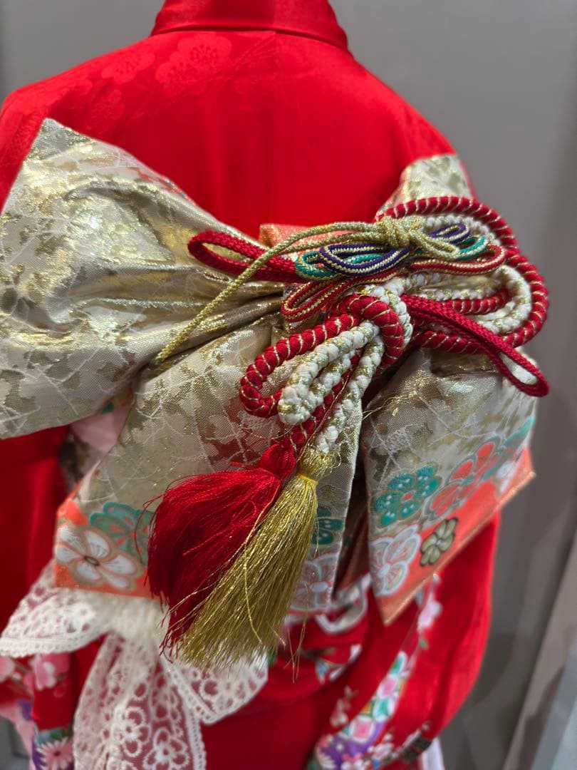 正絹　着物　フルセット　七五三　7歳