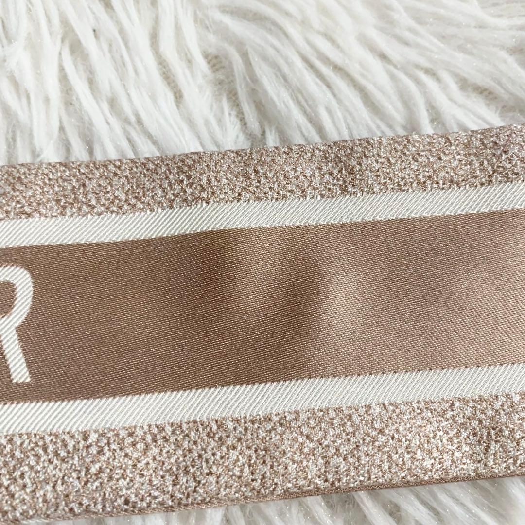 箱付き　クリスチャンディオール　ミッツァ　リボンスカーフ　トロッター　オブリーク