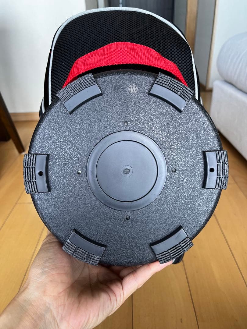 美品完売品　希少ナイキゴルフ　スポーツ　アクティブカートキャディバッグ 黒×赤