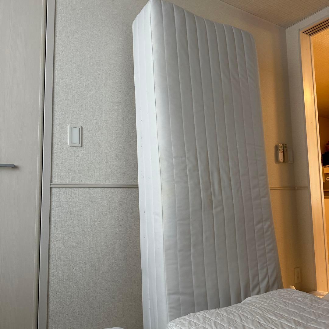 無印　脚付きマットレス　スモール２台