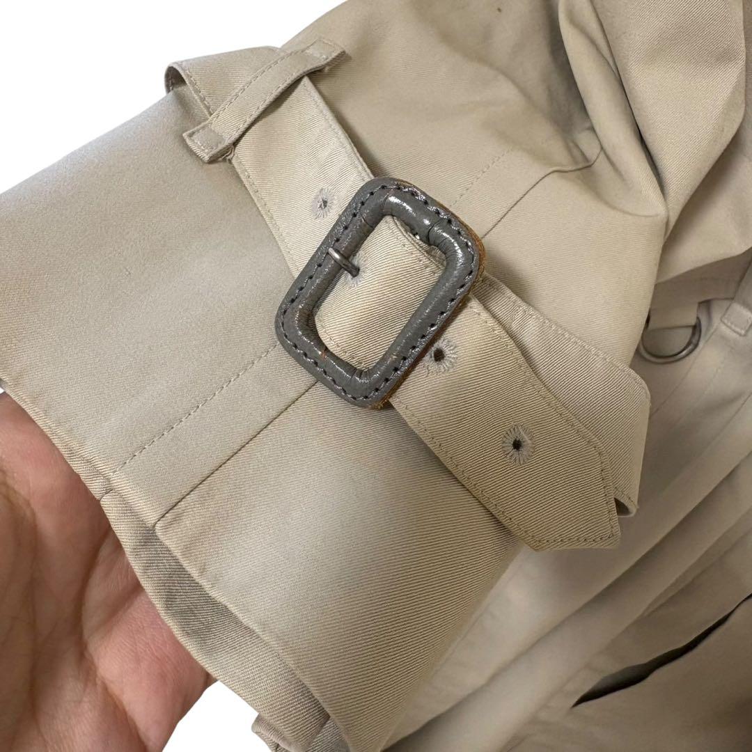 Burberry's ベージュ トレンチコート ダブルブレスト大きいノバチェック