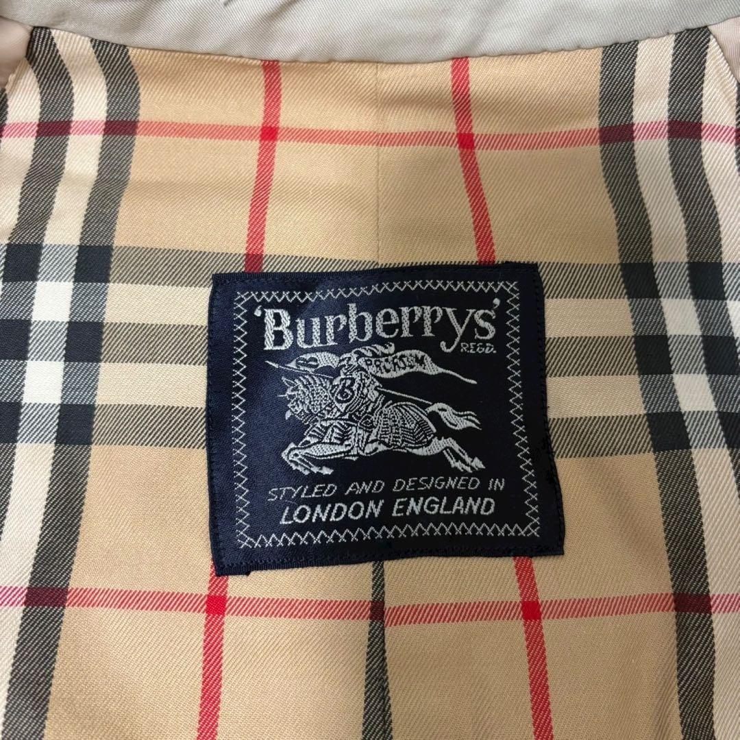 Burberry's ベージュ トレンチコート ダブルブレスト大きいノバチェック