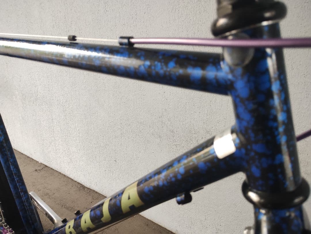 オールドMTBクロモリ１インチフレーム希少　それなりカスタム