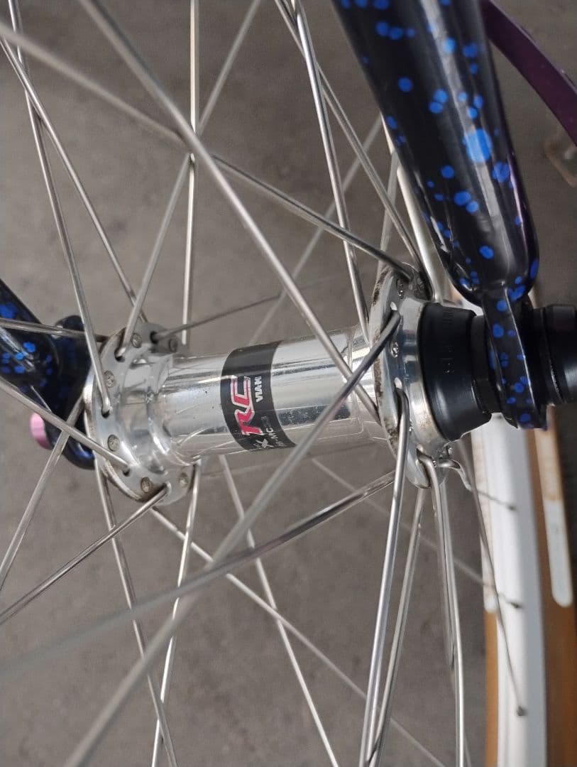 オールドMTBクロモリ１インチフレーム希少　それなりカスタム