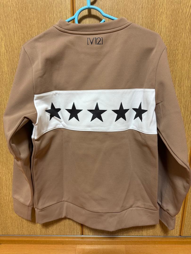 V12 ブラウン トレーナー Lサイズ