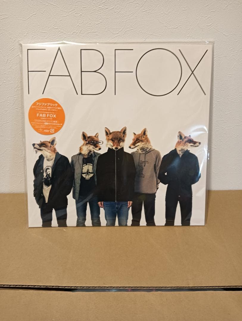 【新品未開封】FAB FOX 生産限定 フジファブリック LP アナログ盤