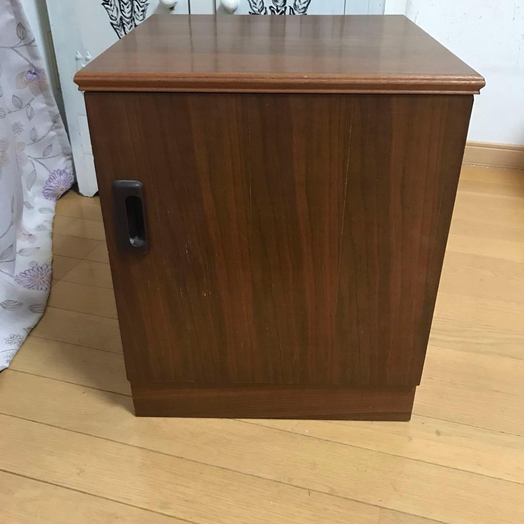 レコード収納　木製　ビンテージ　時代物