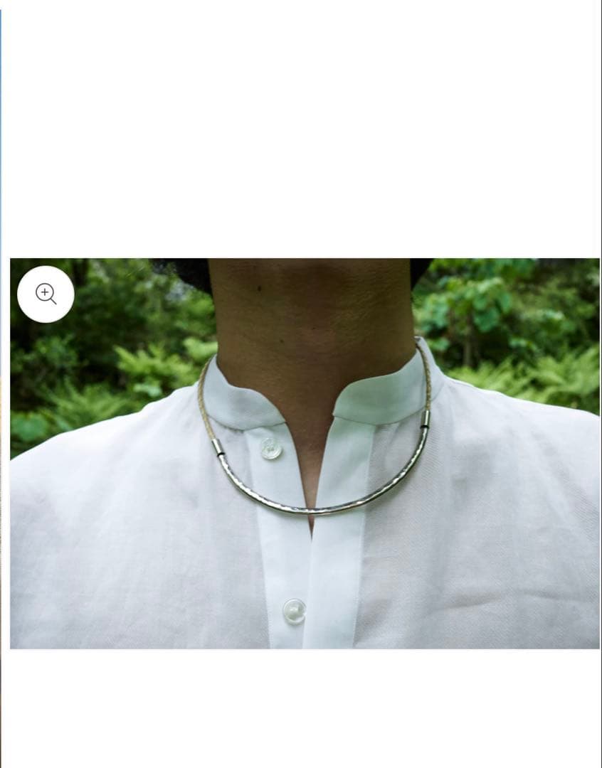 seyaセヤBOSFOR NECKLACE 24aw ネックレス シルバー