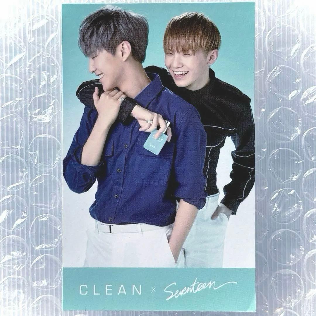 本物　SEVENTEEN CLEAN ホシ ウジ トレカ クリーン　ホシウジ