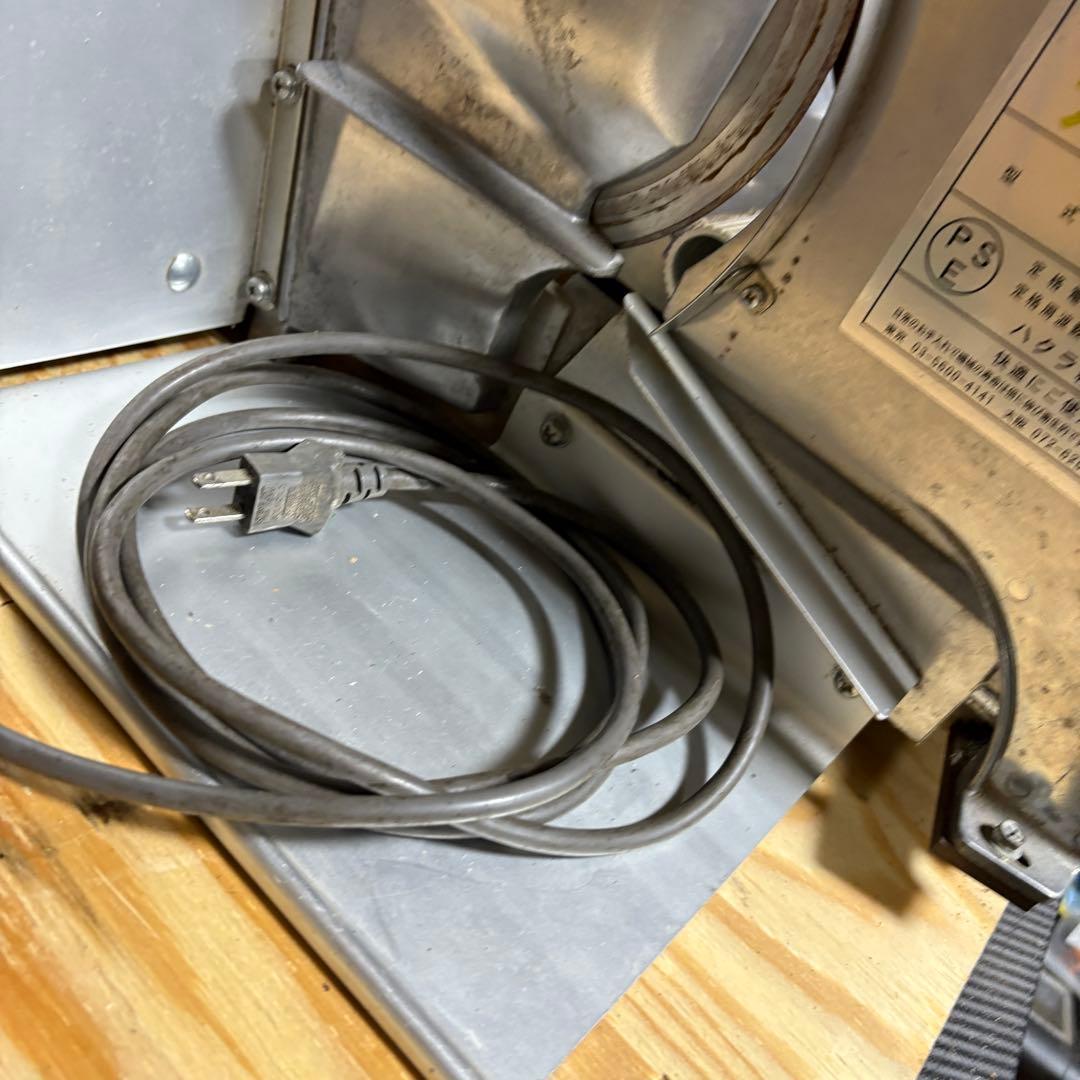 一枚切りパンスライサー 100ｖ ハクラ精機 アルファー70 　A-70型