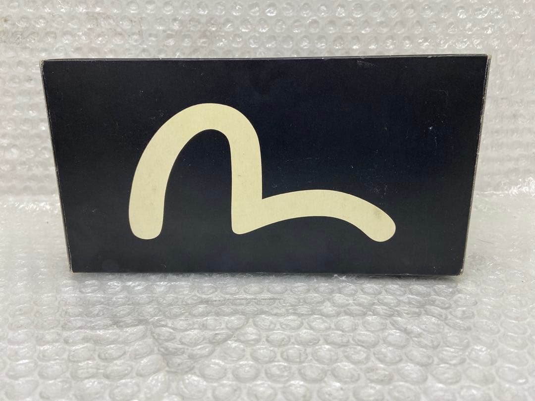 ⚫︎ エヴィス　EVIUS ど根性　ウォレット　カモメ レッド レザー