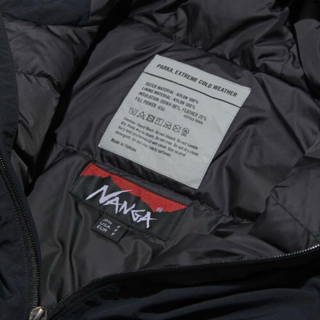 NANGA x FREAK'S STOREニューダウンジャケット ブラック